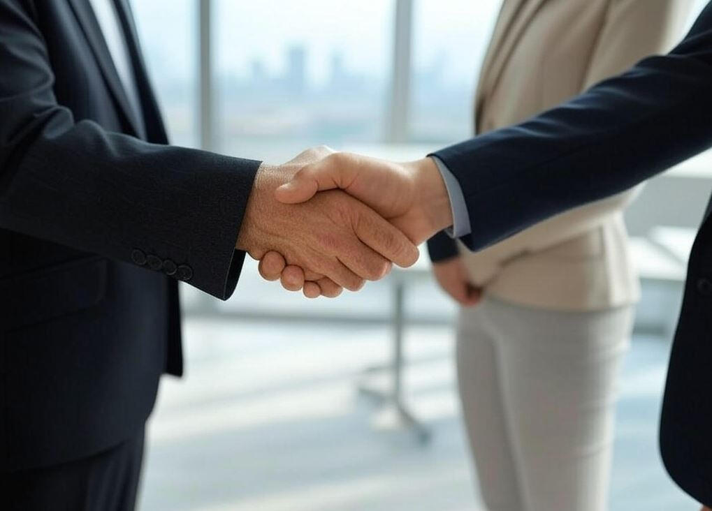 TLBC handshake business handshake